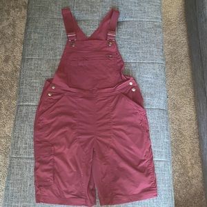 Duluth Trading Co Heirloom Gardening Short Overalls SzM